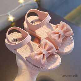 Sandals Children's Summer Sandals Baby Girls Cute Princess Shoes Non-slip Sandals Breathable Beach Shoes