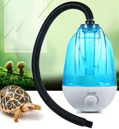 Products 4L Reptile Terrarium Mute Vaporizer for Lizard Humidifier Amphibians Large Capacity Landscaping Portable Super Fogger Mute