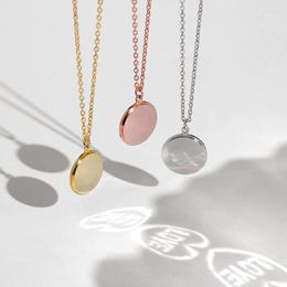 Pendant Necklaces Love Projection Necklace For Women Girlfriend Monther Gifts 2023 Design Diffraction Jewelry Drop