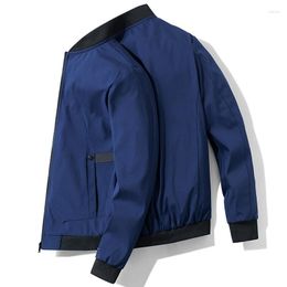 Men's Jackets Jacket Men Coats Spring And Autumn Long Sleeve Stand Collar Baseball Korean Fashion Casual Mens