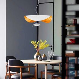Chandeliers Modern Nordic Leaf Hanging Lamp Copper Chandelier E27 Creative Small Bedside Living Room Dining Bar