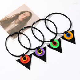 Choker Handmade Women Necklaces Silicone Rubber Sweater Chains Bohemia Style Power Fashion Hyperbole Clothes Accessories