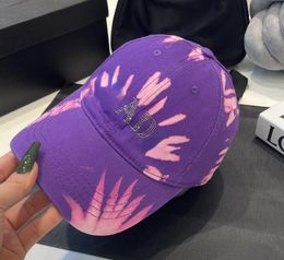 Wholesale fashion baseball cap female big-name designer alphabet color irregular hip hop cap summer outdoor sun visor tide