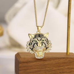 Pendant Necklaces BUY 2023 Fashion Gold Colour Animal High Quality Stainless Steel Chain Necklace For Women Party Jewellery Gift