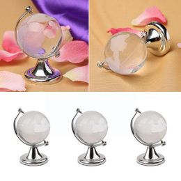Novelty Items 1pcs 40mm Glass Clear Lens Globe Crystal Ball Stand For Sphere Pography Balls Home Desk De C0y9