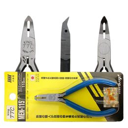 Tang Japan TTC Kakuda Model Plastic Nozzle Cutting Pliers 5 Inch Imported Tip Diagonal Pliers 45 Degree Bevel Angle MEN115