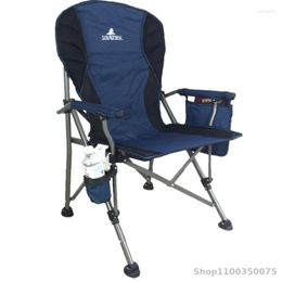 Camp Furniture Outdoor Folding Chair Raft Fishing Export Canvas Sketch Portable Stool Simple Backrest Beach Car Camping