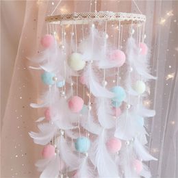 Novelty Items Dream Catcher Windbell Pendant Girl Room Decoration Bedroom Jewellery Creative Holiday Gift Home Fashion 230428