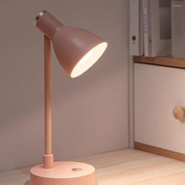 Table Lamps Desk Lamp Touch Control 3 Lighting Modes Light Students Bedside Night Lights Household Nightstand Yellow