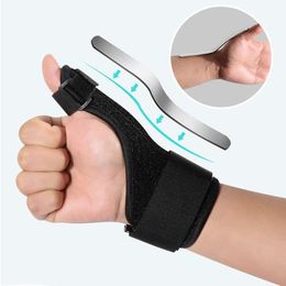 Wrist Support Thumb Guard Finger Joints Steel Plate Anti-Sprain Adjustable Palm Sports Protective Gear