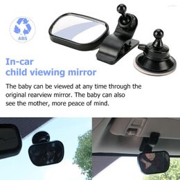 Interior Accessories 2 In 1 Baby Car Mirror Convex Shatterproof Backseat Kids Rear View