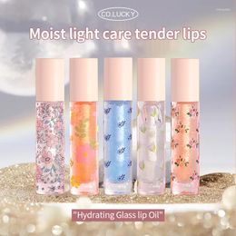 Lip Gloss Transparent Oil Dew Hydrating Glass Glaze Moisturizing Soft Care Makeup Beauty Cosmetics