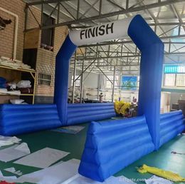 9x4.5x4m Custom Outdoor bouncer Race Inflatable Start Finish Line Arch Customizable Sponsor Used Stable Archway For Advertising Sport Events