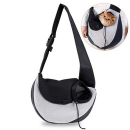 Carrier Summer Breathable Backpack For Dog Net Outdoor Travel Dog Accessories Pet Items Carrier For Cat Shoulder Bag To Carry Small Dogs