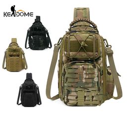 Backpacking Packs New Tactical Military Trekking Backpack Army Bag Nylon Large Outdoor Sport Hunting Camping Hiking Climbing Travel Bags X268D J230502