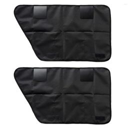 Dog Car Seat Covers 2 Pcs Mat Back Protector Guard Doors Protection Pad Door Cover Oxford Cloth Anti Scratch Window