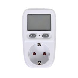 Voltage Meters 220V Electricity Power Wattmeter LCD Energy Socket Electric Tester FR US UK AU BR Measuring Outlet Analyzer 230428