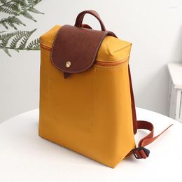 Storage Bags Waterproof Foldable Bag Large Capacity Shoulder Adjustable Strap Backpacks Outdoor Leisure Portable Handbags