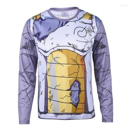 Men's T Shirts 2023 Summer Men's Tops Cartoon 3D Damaged Printing Outdoors Running Fitness Breathable Quick Drying Shirt