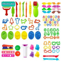 Clay Dough Modelling 2021 DIY Slimes Play Tools Sets Accessories Plasticine Soft Kits Cutters Moulds Educational toys for Children