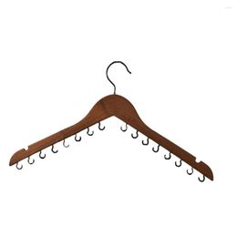 Hangers Simple Style Clothes Hanger Lightweight Coat Storage With 16 Hooks Multifunctional Jewellery Space Saving