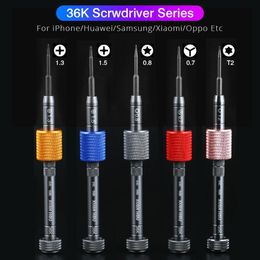 Schroevendraaier 36K Precision S2 Batch Head Screwdrivers Set Antirust/fall/Slip Disassemble Opening Tool For Apple iPhone Huawei Repair Tool