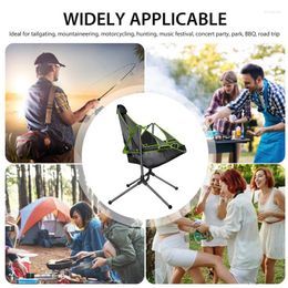 Camp Furniture Camping Lounge Chairs Garden Beach Small Folding Chair With Pillow For Fishing Ultralight Portable Outdoor Rocking