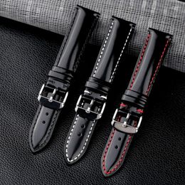 Watch Bands Handmade Accessories Oil Wax Leather Strap 18mm 19mm 20mm 21mm 22mm Band For Etc Brand Watchband