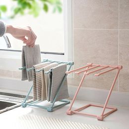 Bathroom Storage & Organization Towel Hanging Rack Shelf Kitchen Dish Cloth Dishcloth Hanger