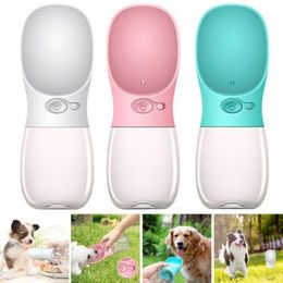 Feeding Outdoor Pet Drinking Fountain Feeder Small Dog Portable Pet Dog Water Bottle Travel Puppy Cat Drinking Bowl Pet Supplies