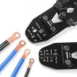 Tang IWISS IWS5100A Battery Lugs and Open Barrel Connectors Crimping Plier Pliers Tools Works with Wire AWG 164 Plier