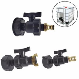 Watering Equipments S60 6 Interface Plastic IBC Intermediate Bulk Container PP Valve Connexion Adapter Connector High Pressure Resistant