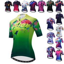 Racing Jackets Weimostar Cycling Jersey Women Professional Short Sleeve Bike Shirt High Quality Clothing Mtb Bicycle Ropa