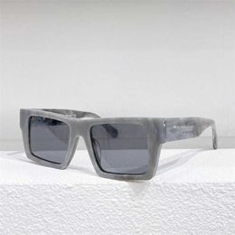 Fashion OFF W Oversized sunglasses Chaopai transparent frame whiteins men and women fashion hip-hop off personality omiri028 with original box