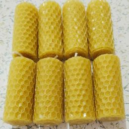 Scented Candle 8 pieceslot handmade rolled beeswax candle Z0418