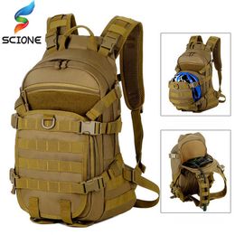 Backpacking Packs Men Molle Military Tactical Backpack Outdoor Molle Climbing Trekking Cycling Rucksack Women Sports Camping Hiking Bags XA832Y J230502