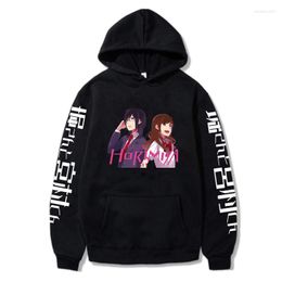 Men's Hoodies & Sweatshirts High Quality Pullover Horimiya Couple Anime Printed Trendy Harajuku Sweatshirt Long Sleeve ClothesMen's