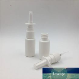 Free Shipping 100 sets 20ml Empty Plastic Nasal Pump Spray Bottles Mist Nose Sprayer Pump Bottle Fashion