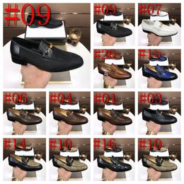 MEN Pointed Toe SHOES Oxford top LEATHER MEN's LUXURY DRESS SHOE Business Flat SHOES Hollow Outs Breathable MEN's Banquet Wedding