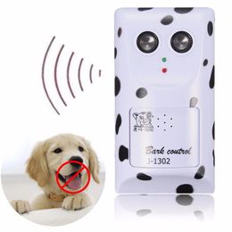 Repellents Humanely Ultrasonic Bark Stopper Dog Barking Control Training Device Silencer Dog Repeller 41315180901