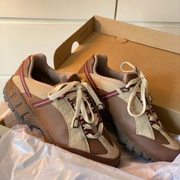 Loopschoenen Humara LX Mannen Vrouwen Topkwaliteiten Designer Roze Flitslicht Bone Ale Bruin Goud Outdoor Sneakers Maat 36-45