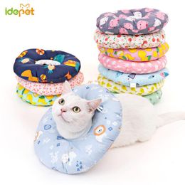 Cat Collars & Leads Pet Elizabethan Collar Adjustable Dog Neck Ring Anti-licking Anti-bite Protection Soft Recovery Wound 25