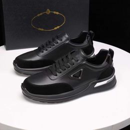 Fashion Mens Dress Shoes FLY BLOCK Onyx Resin Thick Bottoms Running Sneakers Italy Classic Low Top Elastic Band Leather Breathable Simple Casual Trainers Box EU 38-45