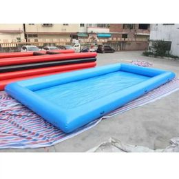 6x4m Commercial inflatable water pool air blown swimming floating equipment for walking Zorb Ball Games free ship with 2 Zorb Balls