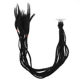 Motorcycle Helmets Ponytail Reusable Delicate Ponytails Replaceable Riding Dreadlocks