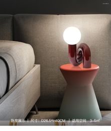 Table Lamps Lamp Post-modern Resin Creative Living Room Bedroom Side Home Decoration Glass Ball Led Light
