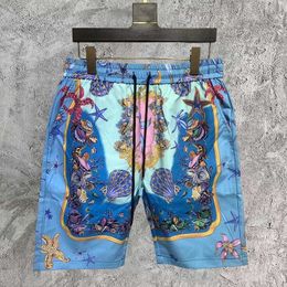 Men's Shorts High Quality Colourful Sea World Graphic Print Streetwear Men Shorts Casual Beach Holiday Men's Shorts Haiian Shorts Streetwear J230503