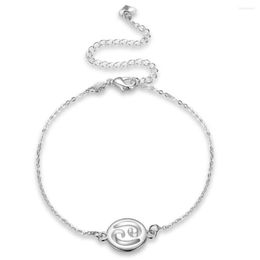 Anklets Arrival Silver Plated Anklet For Women Christmas Gift Leg Chain Design Sell Trendy