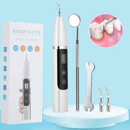 Other Oral Hygiene Ultrasonic Tooth Cleaner Electric Irrigator Dental Calculus Remover Oral Hygiene Care Plaque Stain Teeth Whitening Device 230503