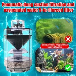 Accessories Fully Automatic Fish Stool Filter Suction Collector Fish Stool Type Vacuum Cleaner Household Fish Cleaner Tank Automatic Filter